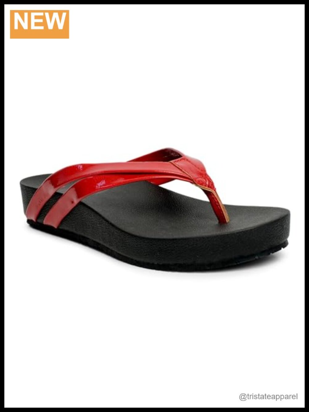 Orthotic Beach Flip Flops Water Resistant Quick Dry EVA Wedge